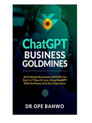 cover image of CHATGPT Business Goldmine